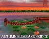 Autumn Bliss Lake Bridge