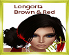 Longoria Brown And Red
