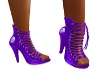 Purple Laced Heels