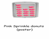 Pink Sprinkle donuts