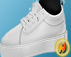 ! Basic White Shoe+Sock