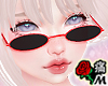 蝶 Red Retro Shades