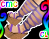 CMC* Purple Wedge Sandal