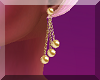 *A*Gold Long Earrings