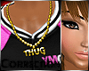 Golden THUG Necklace |F