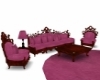 VICTORIAN Sofa-Set Pink