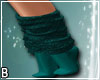 Teal Boots Warmers