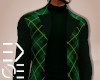 Roux Green Plaid Coat