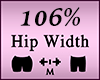 Hip Butt Scaler 106%