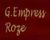 Roze Name Plate