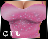 !C! PINK KITTY TOP/MED