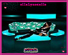 furry cuddle chair cyan