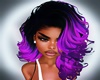 Black Purple Ombre Hair