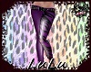 |LV| Purp Zebra Skinnies