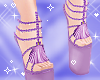 Heels Pearls Purple