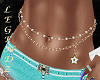 White Star Belly Chain