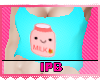 iPB;Cute StrwBrryMlk Top