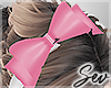 *S Pink Bow