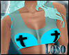 [L]Crop'd Top|Blue