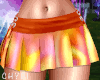 C~Orange Holo Skirt