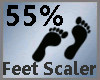 Feet Scaler 55% M A