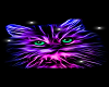 purple cat decale