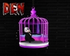 Neon Purple Club Swing