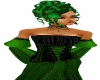 SM Vampire Green Gown