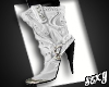 (X)Cowboy Boots white