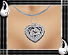 (I) Mom Silver Necklace