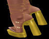 A**Dyyla Yellow Heels