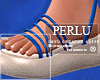 [P]Blue Sandals