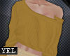 [Yel] Mostaza Sweater