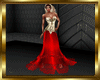 Golden&Ruby Angel Gown