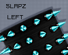 !!S Ankle Spike Teal L