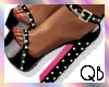 Q~Studded Heels