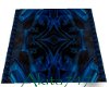 Akitas blue-black rug