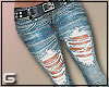 !G! Distressed jeans 3