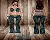 Teal Butterfly Top3