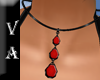 VA Black & Red Necklace