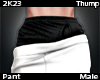 T l Fallen pant White