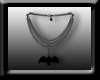 -F- Bat Necklace