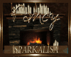 (SL) Fancy Fireplace Set