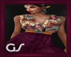 GS Boho Mulberry Dress
