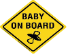 Baby On Board Sign No Bg