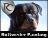 Rottweiler Painting 1