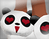 ☑ love panda slipper/f