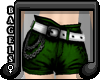 :B) Chained shorts grn