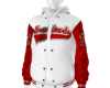 RED CHROME HEART JACKET 