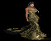 Gown Gold w/Train